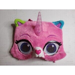 Nickelodeon Rainbow Butterfly Unicorn Kitty Mask Light Up Horn Rainbow